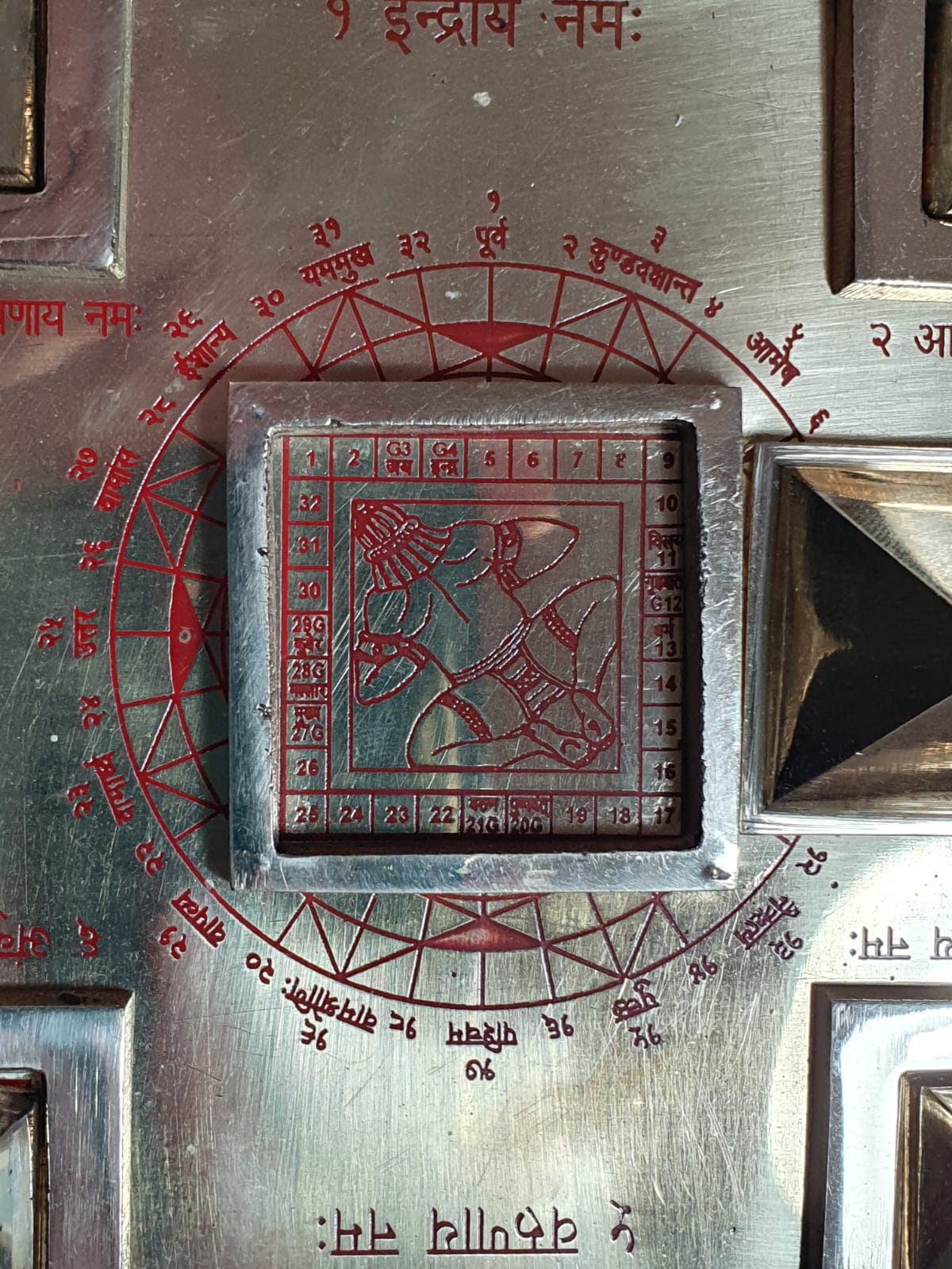 Navagraha Vastu Purusha Yantra